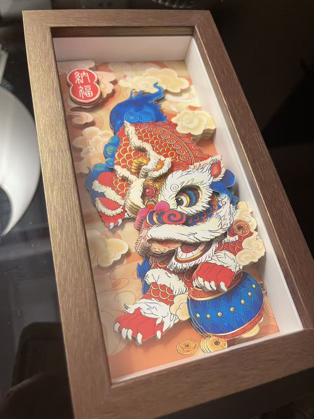 纸雕相框