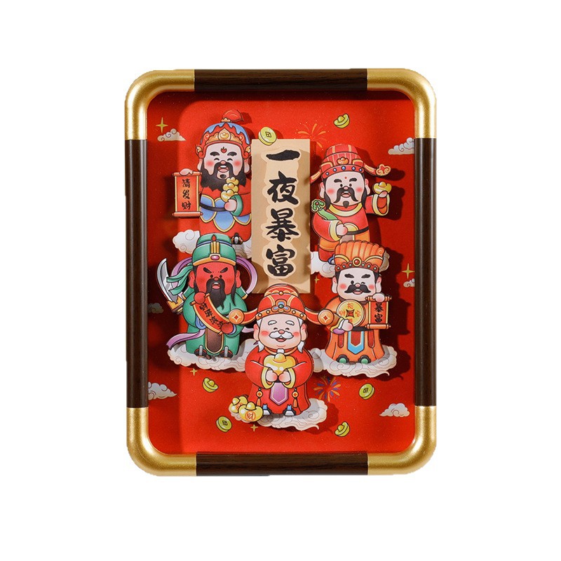 金属边相框